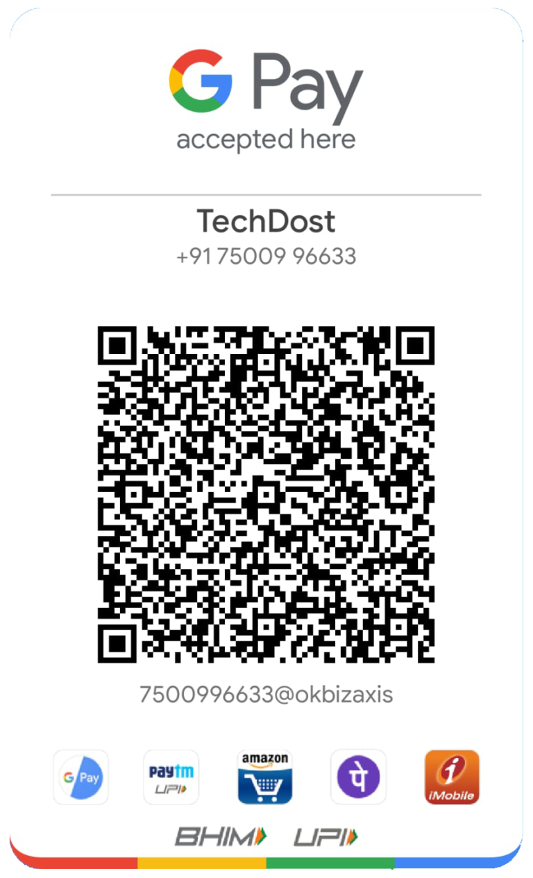 TechDost Google Pay QR Code 768x1265 1 - Pay Online