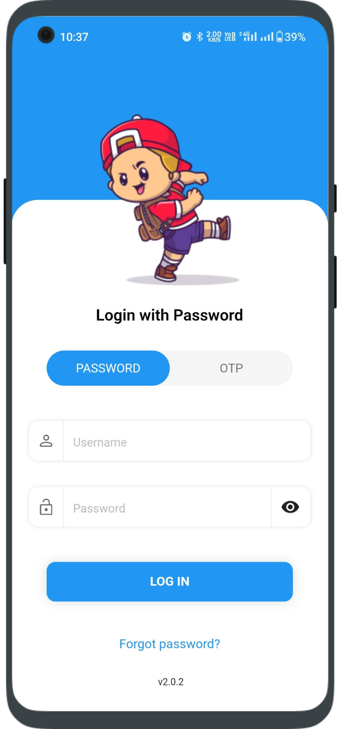 Login with Password