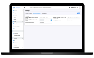 Admin Login Management - School Management System