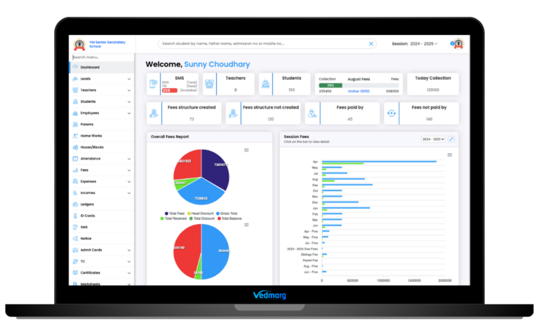 Admin Login Management - School Management System