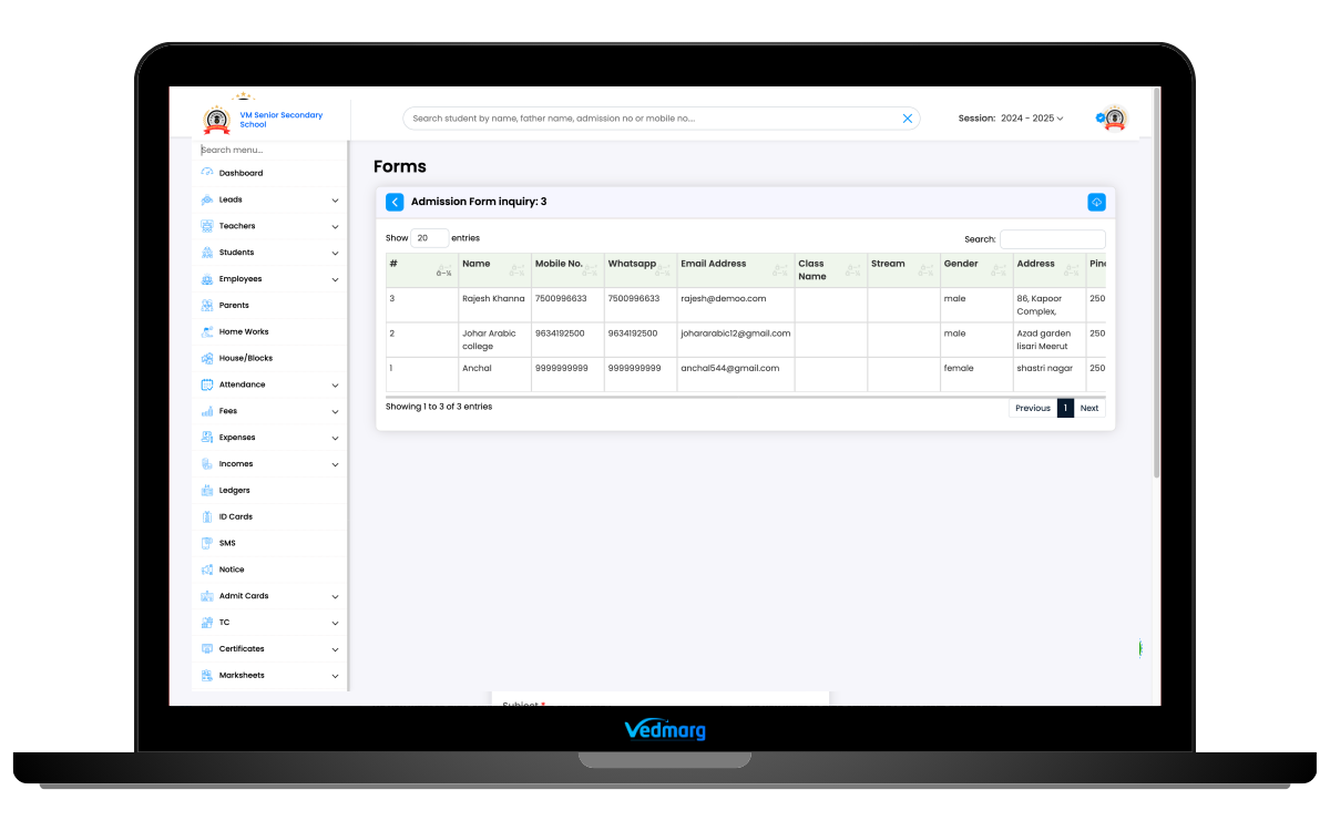 vedmarg-custom-forms-excel-file-download