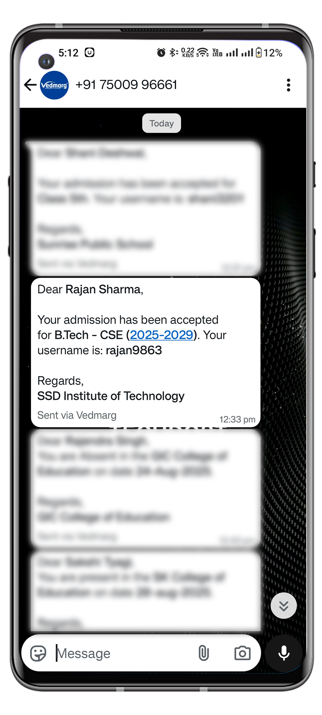 whatsapp-Admin-created-sms-template