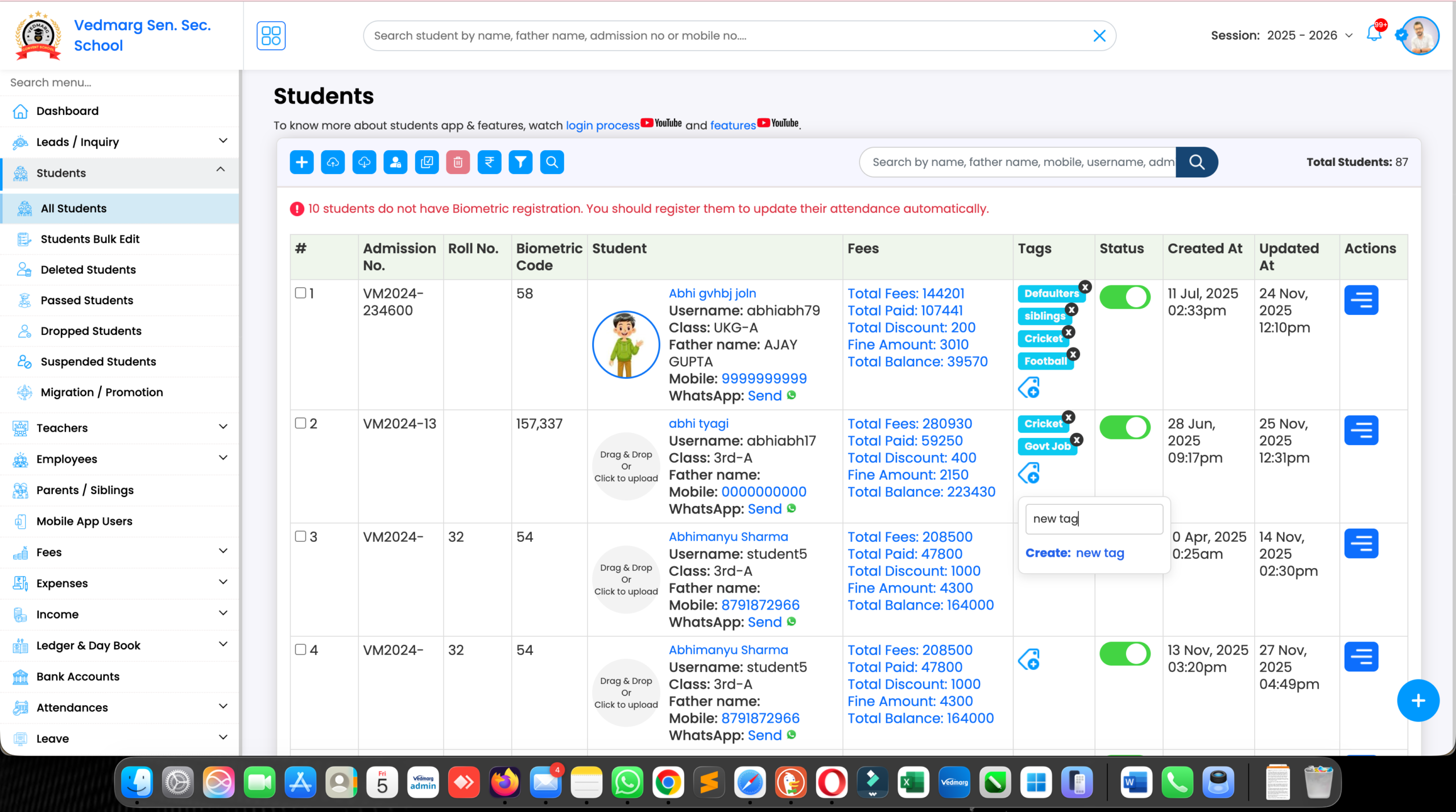 image 2 scaled - #1 Custom Tags Management For Easy Categorization | School, College, Institute