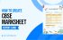 create-cbse-marksheet-report-card